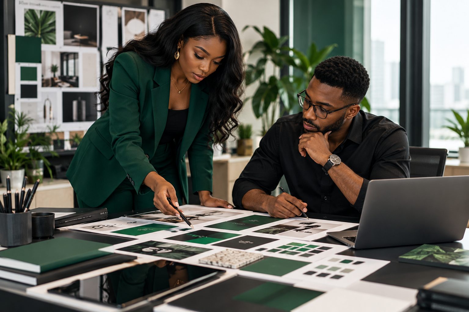 Creative production and design review